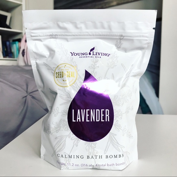 Young Living Lavender Calming Bath Bombs - 4pk
